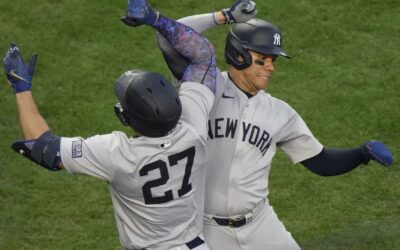 Con jonrones de Stanton, Treviño y Torres, Yankees derrotan 11-5 a Reales