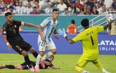 Sin Messi, el doblete de Lautaro sella una primera fase perfecta de Argentina en la Copa América