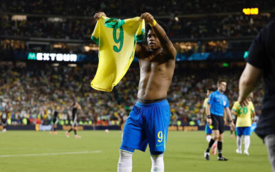 Con un gol de Endrick, Brasil se impone 3-2 sobre México en partido de preparación para Copa América