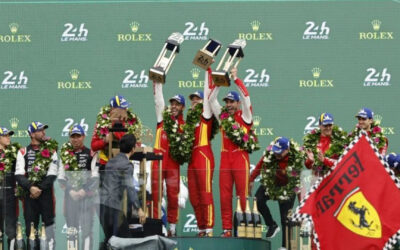Ferrari supera el drama tardío y logra su segunda victoria consecutiva en las 24 Horas de Le Mans