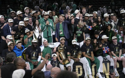 Los Celtics conquistan su 18vo anillo de la NBA al vapulear a Dallas en el 5to juego