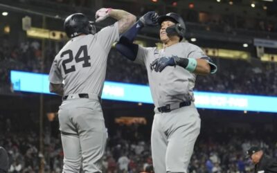 Judge corona un gran mayo con otros 2 jonrones y guía a Yanquis ante Gigantes