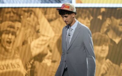 Hawks reclutan a Zaccharie Risacher como 1ra selección del draft
