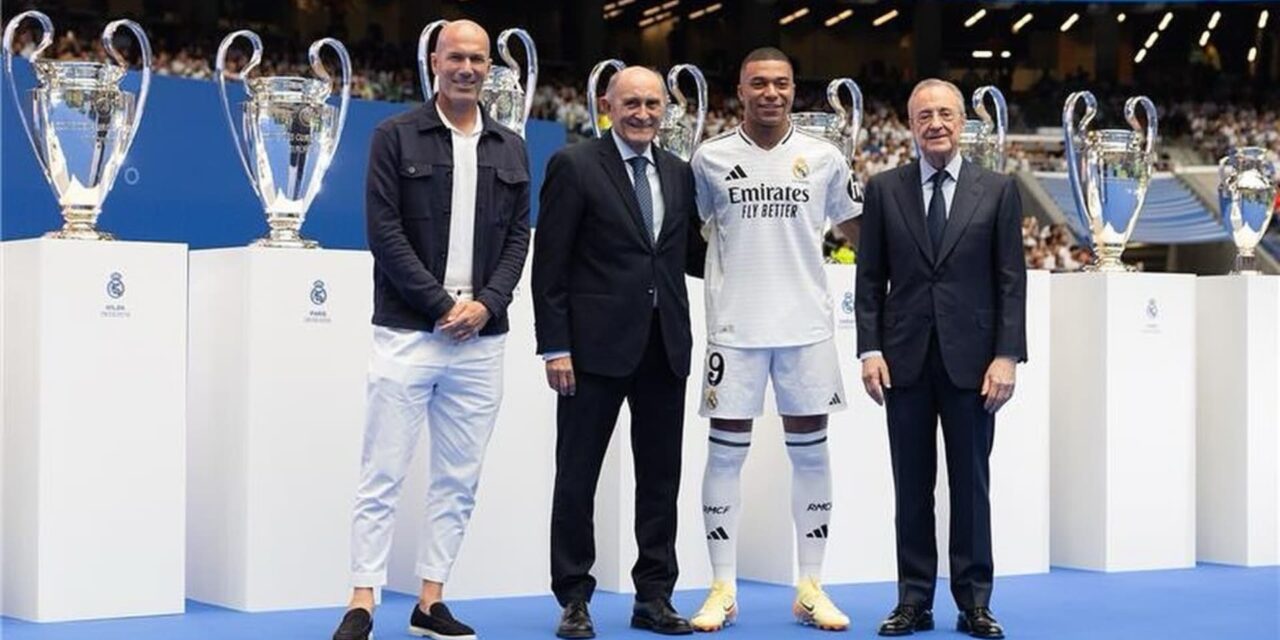 En un “día increíble”, Mbappé se presenta como jugador del Madrid ante un Bernabeu atestado