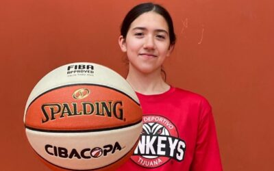 Marisol jugadora del Club Deportivo Zonkeys en Selección Nacional para el Centrobasket 2024