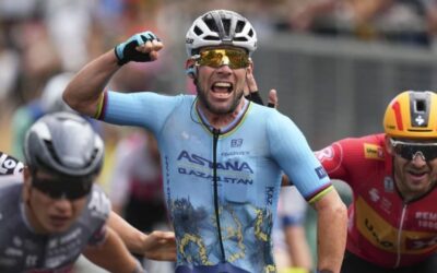 Cavendish superó el récord de Merckx de más etapas ganas en el Tour de Francia con su 35ma victoria