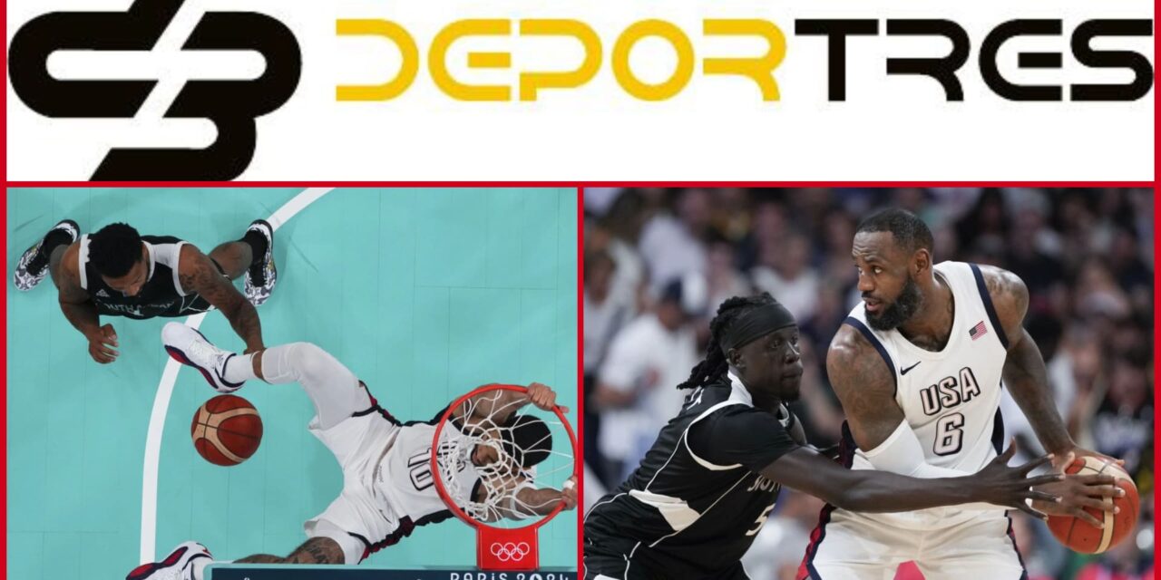 Estados Unidos despacha 103-86 a Sudán del Sur y clasifica a cuartos del basket masculino(Video D3 completo 12:00 PM)