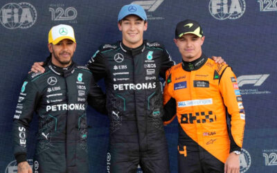 Russell supera a Hamilton y saldrá primero en el GP Británico; Norris iniciará tercero