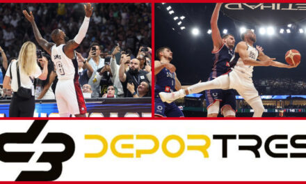 Estados Unidos vence a Serbia en amistoso previo al básquetbol de Paris 2024(Video D3 completo 12:00 PM)