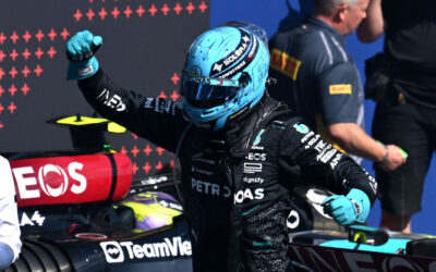 Hamilton hereda la victoria en Bélgica del descalificado Russell