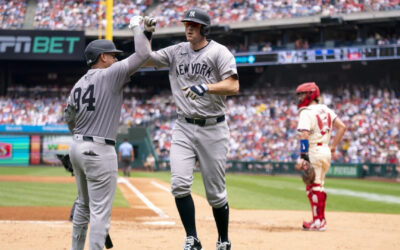 LeMahieu remolca 6, la mayor cifra en su carrera, y Yankees superan 6-5 a Filis