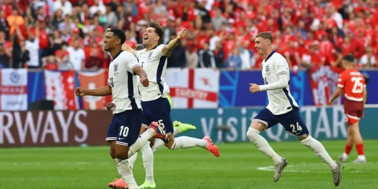 Inglaterra derrota a Suiza en los penales y avanza a las semifinales de la Eurocopa