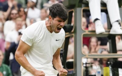 Con grandes tiros, Alcaraz y Sinner avanzan a cuartos de final en Wimbledon
