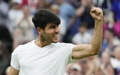 Diferentes estilos en juego en las semis de Wimbledon entre Alcaraz y Medvedev