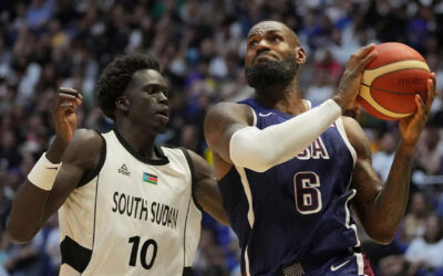 Estados Unidos apenas le ganó 101-100 a Sudán del Sur en un amistoso previo a los Juegos Olímpicos