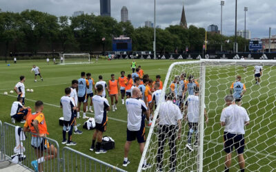 El Madrid realiza su primer entrenamiento en Chicago a la espera de Vinícius y Rodrygo