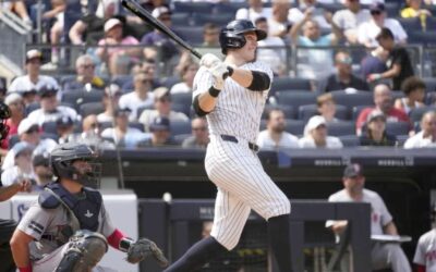 Novato Ben Rice batea tres jonrones en triunfo de Yankees ante Red Sox