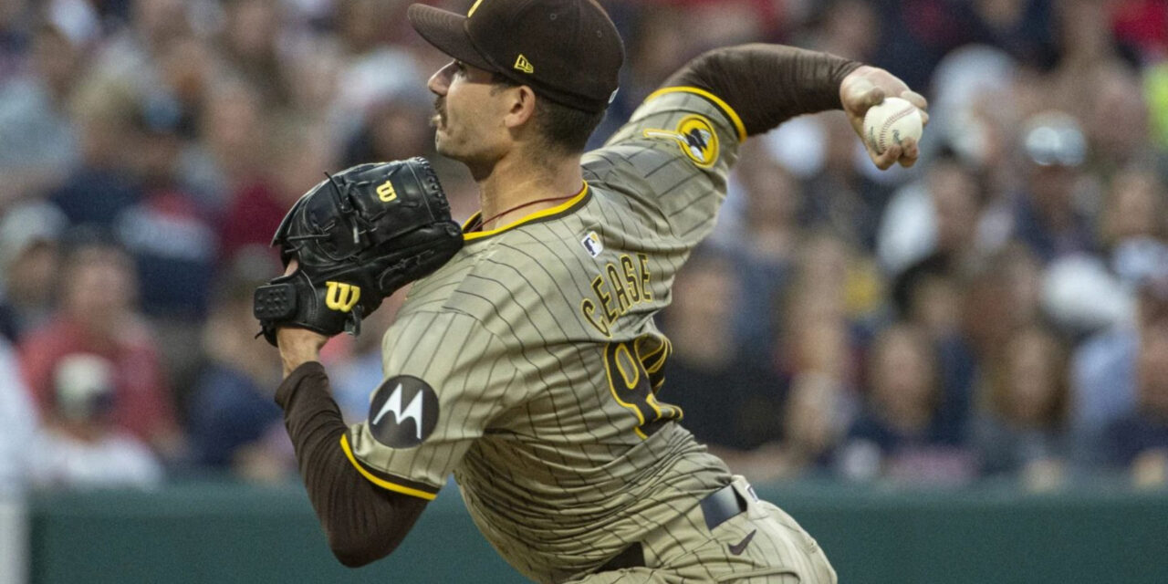 Dylan Cease poncha a 10 y Padres vencen 7-0 a Guardianes que sólo conectan un hit