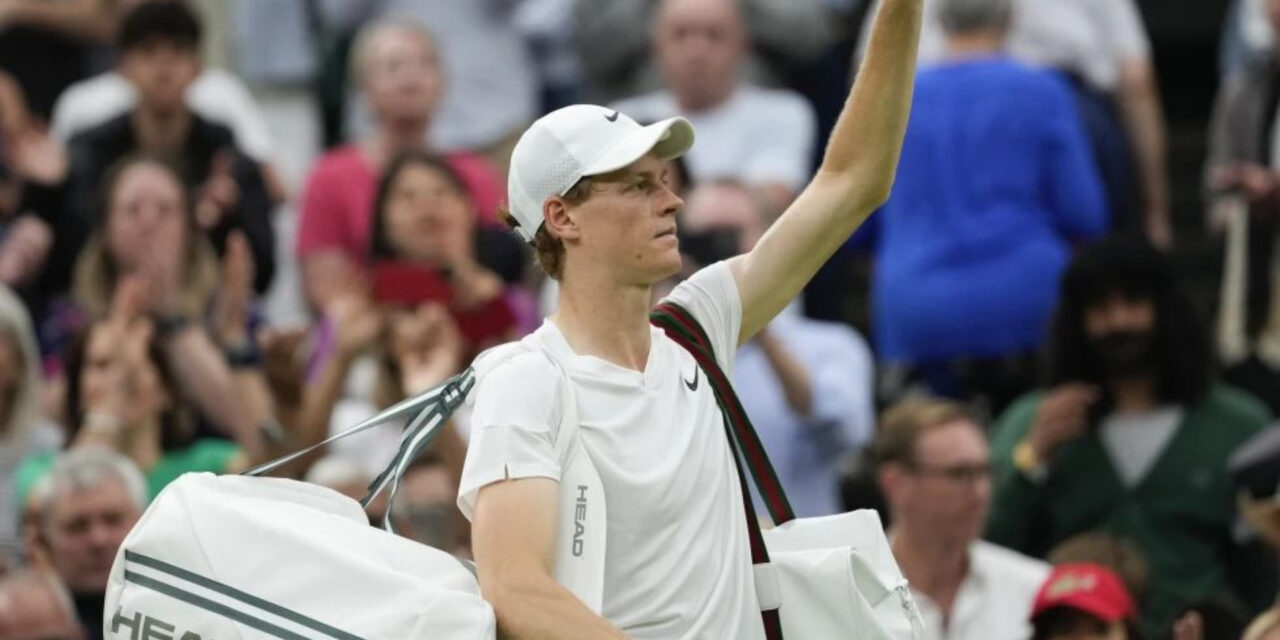 Sinner se da de baja del torneo de tenis olímpico por una amigdalitis