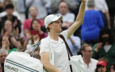 Sinner se da de baja del torneo de tenis olímpico por una amigdalitis