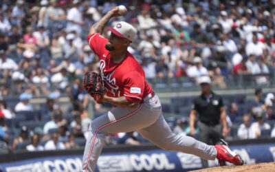Montas regresa de forma triunfal al Bronx y lidera triunfo de Rojos 8-4 ante Yankees