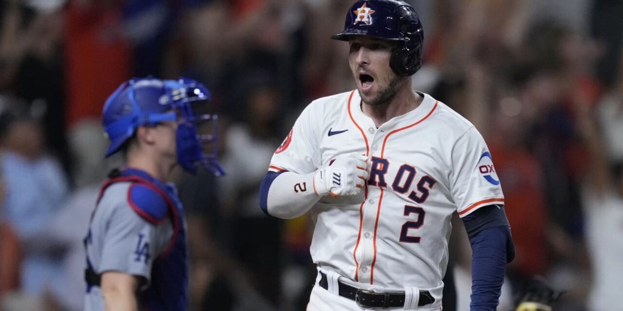 El jonrón de Bregman le da a los Astros una victoria de 7-6 sobre los Dodgers