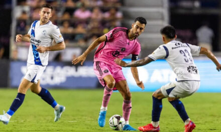 Sin Messi triunfo del Inter Miami en Leagues Cup ante Puebla