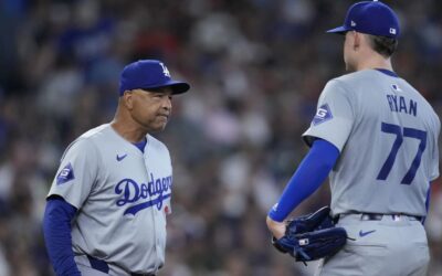 River Ryan poncha a 8 en su primera victoria en las Grandes Ligas, Dodgers pegan 3 jonrones en triunfo sobre Astros