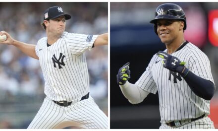 Dominio de Cole, poder de Soto hacen ganar a Yankees vs. Rays