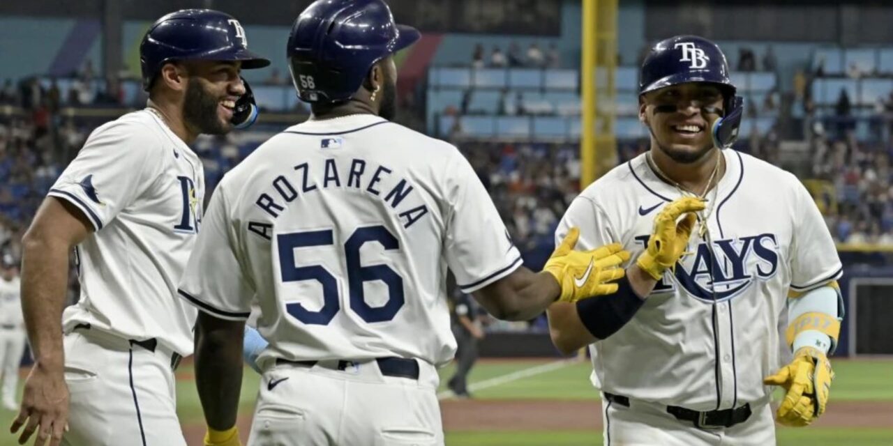 Paredes dispara jonrón de 3 carreras en triunfo de Rays, 5-3 sobre inoperantes Yankees