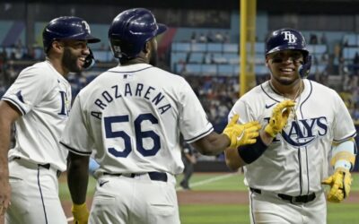 Paredes dispara jonrón de 3 carreras en triunfo de Rays, 5-3 sobre inoperantes Yankees