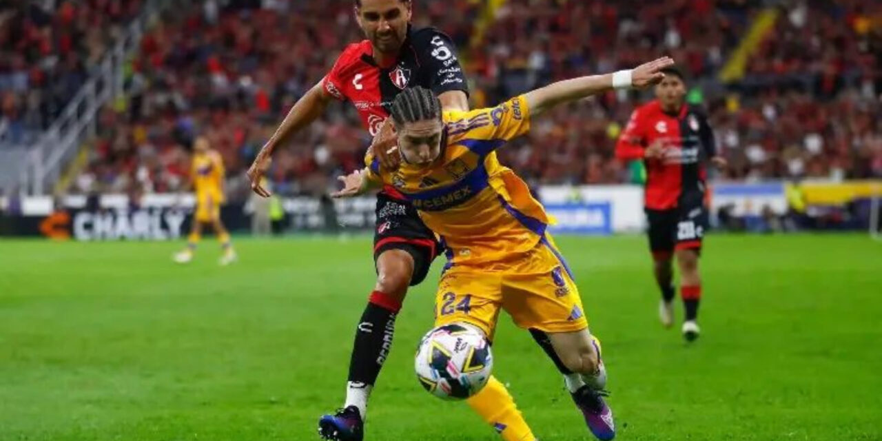 Atlas y Tigres se reparten puntos