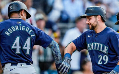 Rodríguez aporta jonrón en triunfo de Marineros, 8-3 sobre Padres