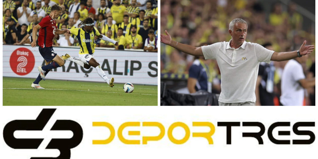 Fenerbahçe de Mourinho es eliminado por Lille y no logra llegar a la Liga de Campeones(Video D3 completo 12:00 PM)