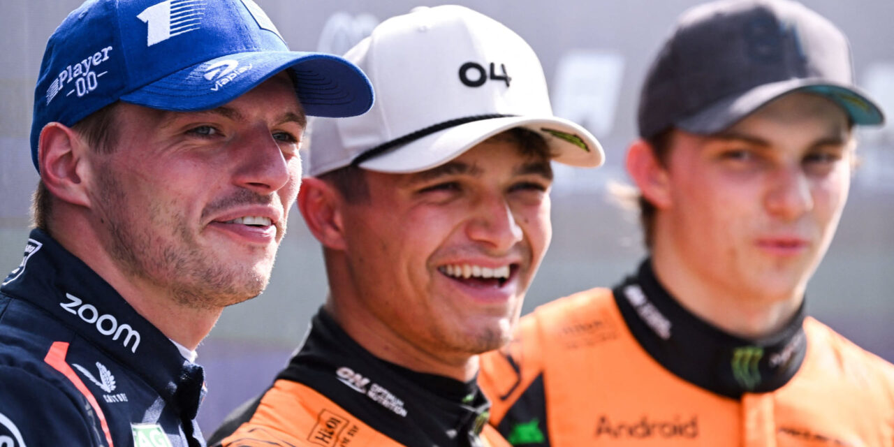 Lando Norris supera a Max Verstappen para llevarse la pole del GP de Holanda