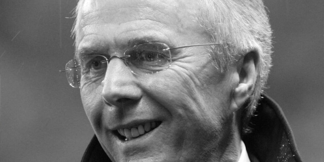 Falleció Sven-Goran Eriksson, el primer técnico extranjero que dirigió a Inglaterra. Tenía 76 años