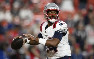 Jacoby Brissett será el QB titular de Patriots en la primera semana ante Cincinnati
