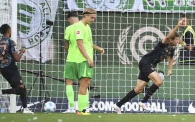 Bayern Múnich vence 3-2 a Wolfsburg en el debut de Kompany en la Bundesliga