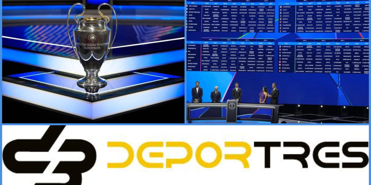 Grandes partidos en la nueva Champions League(Video D3 completo 12:00 PM)