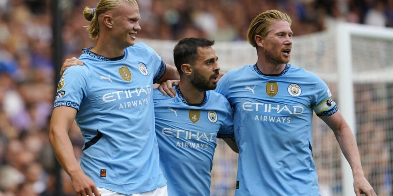 Haaland celebra 100 encuentros con el City con otro gol en la victoria 2-0 ante el Chelsea