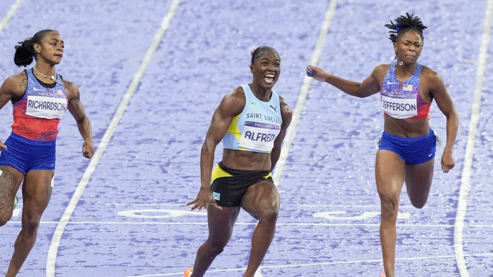 Julien Alfred sorprende y suma oro para Santa Lucía en 100m de Atletismo