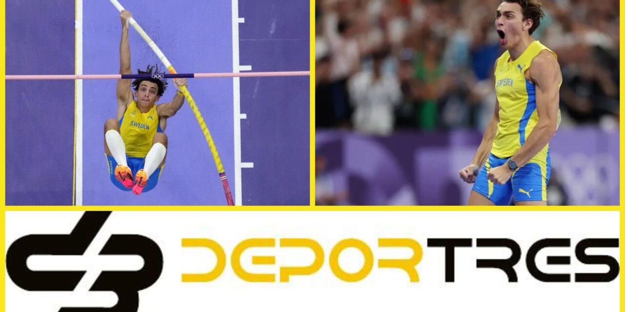 Duplantis histórico en Salto con garrocha; oro y nuevo Récord en París(Video D3 completo 12:00 PM)