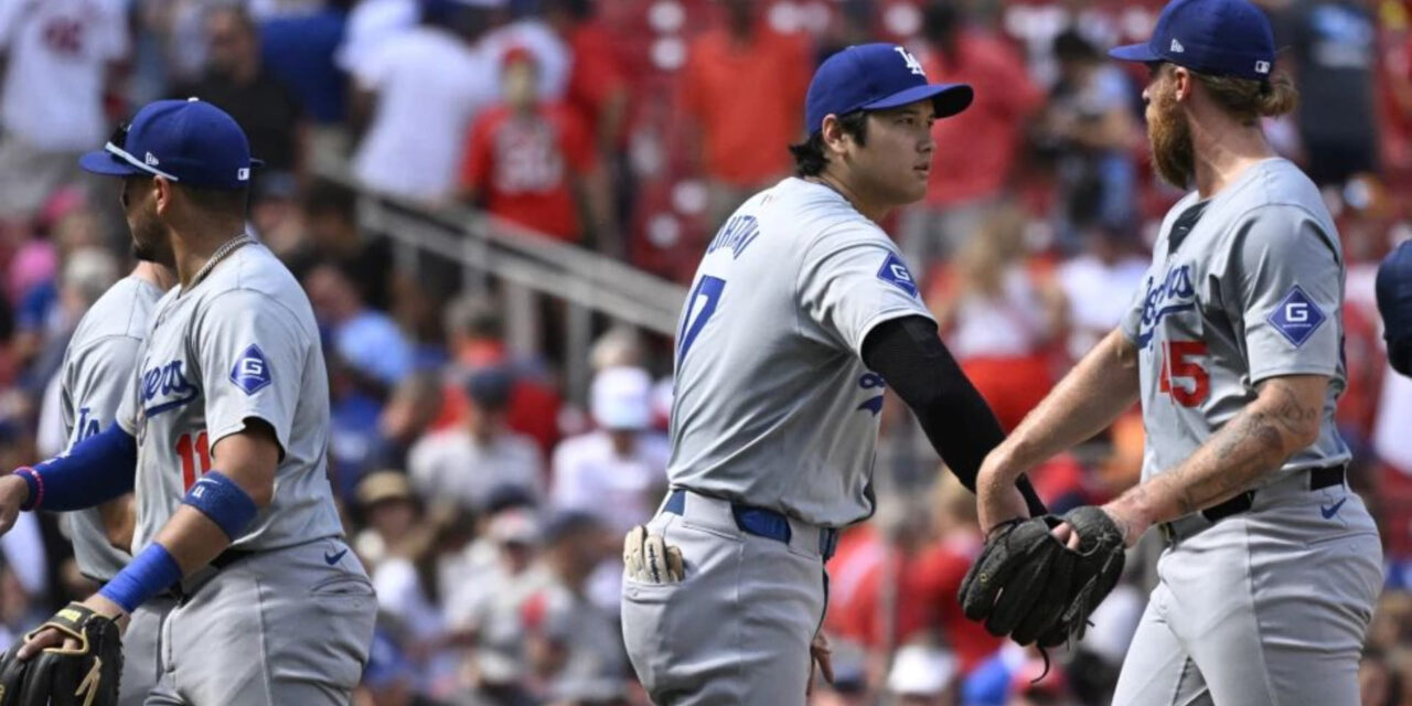 Ohtani suena su 39no jonrón y Dodgers superan 2-1 a Cardenales