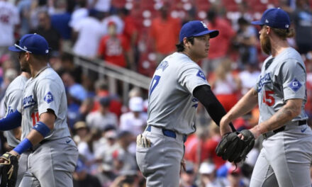 Ohtani suena su 39no jonrón y Dodgers superan 2-1 a Cardenales