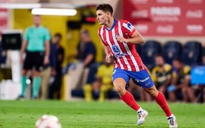 Julián Álvarez, en Atlético de Madrid: sus primeros minutos, en el eléctrico empate frente a Villarreal