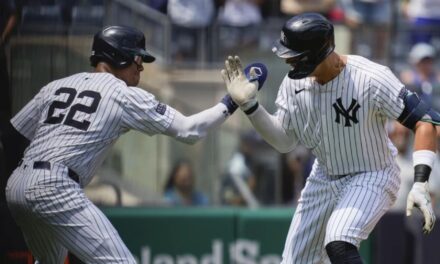 Judge consigue su 41er jonrón y Yankees doblegan 8-3 a Azulejos