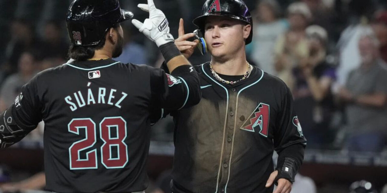 Diamondbacks extienden racha a 6 triunfos, al vencer 11-4 a Rockies; Suárez dispara grand slam