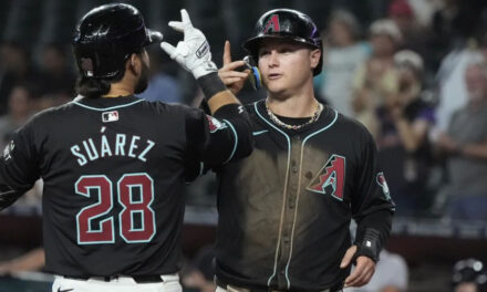 Diamondbacks extienden racha a 6 triunfos, al vencer 11-4 a Rockies; Suárez dispara grand slam