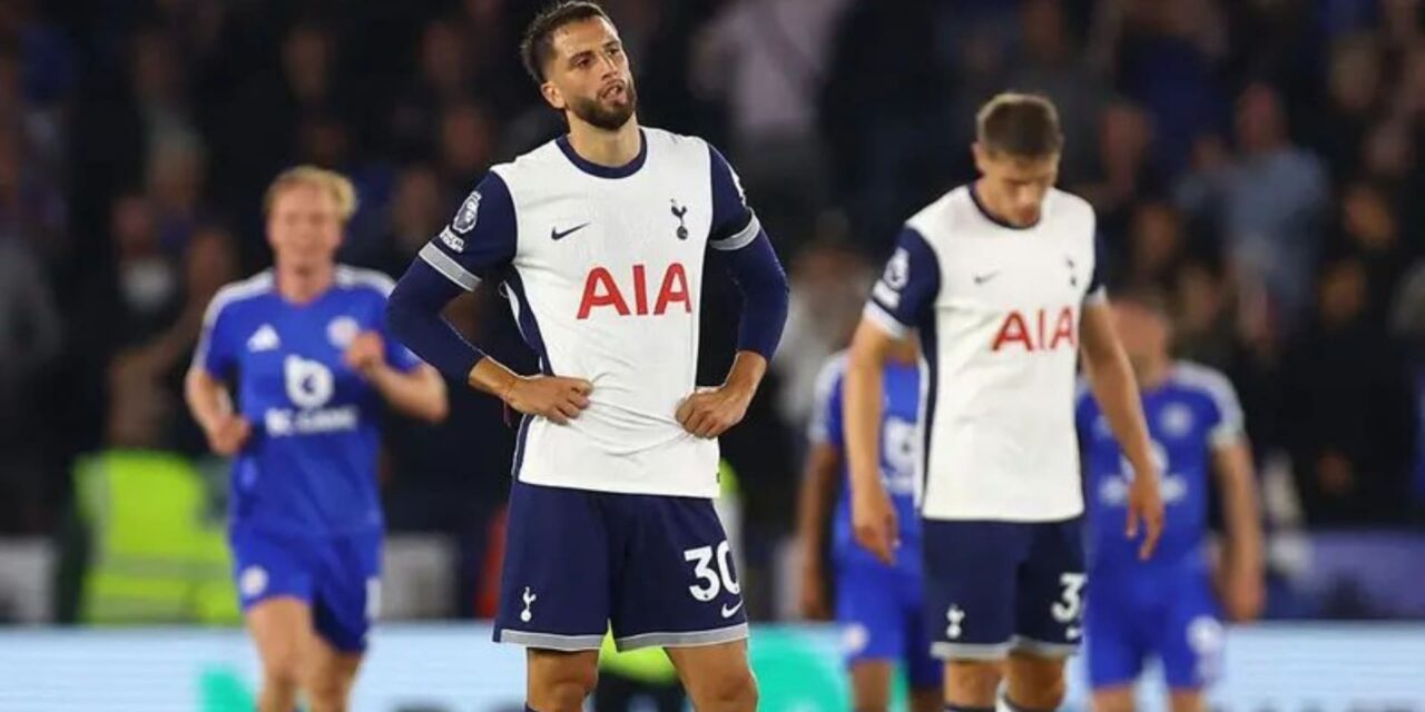 Leicester City arruina inicio triunfal de Tottenham en Premier League