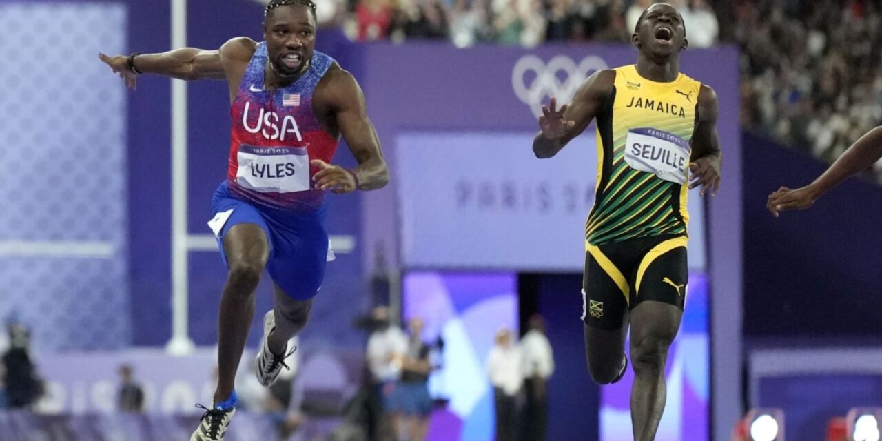 Noah Lyles se convierte en el hombre más rápido del mundo en París